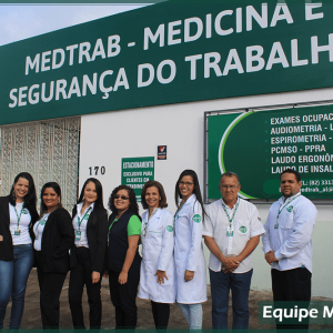 Medtrab Medicina e Segurança do Trabalho em Alagoas equipe